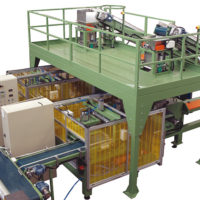 Pressa-confezionatrice orizzontale automatica per balle da 20-25 kg Compost per funghi